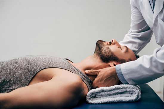 Neck pain and neck massage