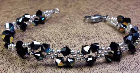 How to Make An Elegant Crystal Bracelet