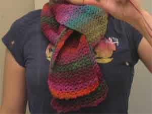 How to get a scarf to form online shop